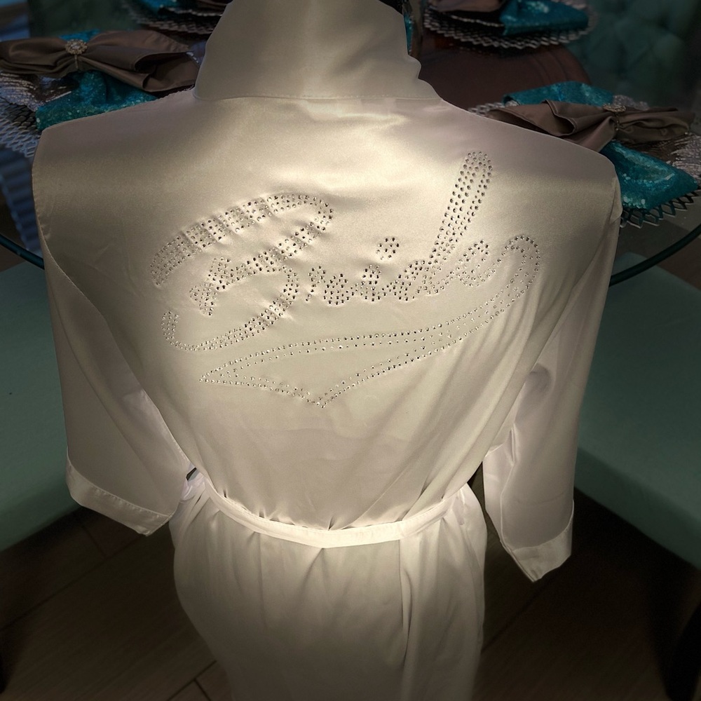 Bride Robe (S/M) - Picture 2 of 7